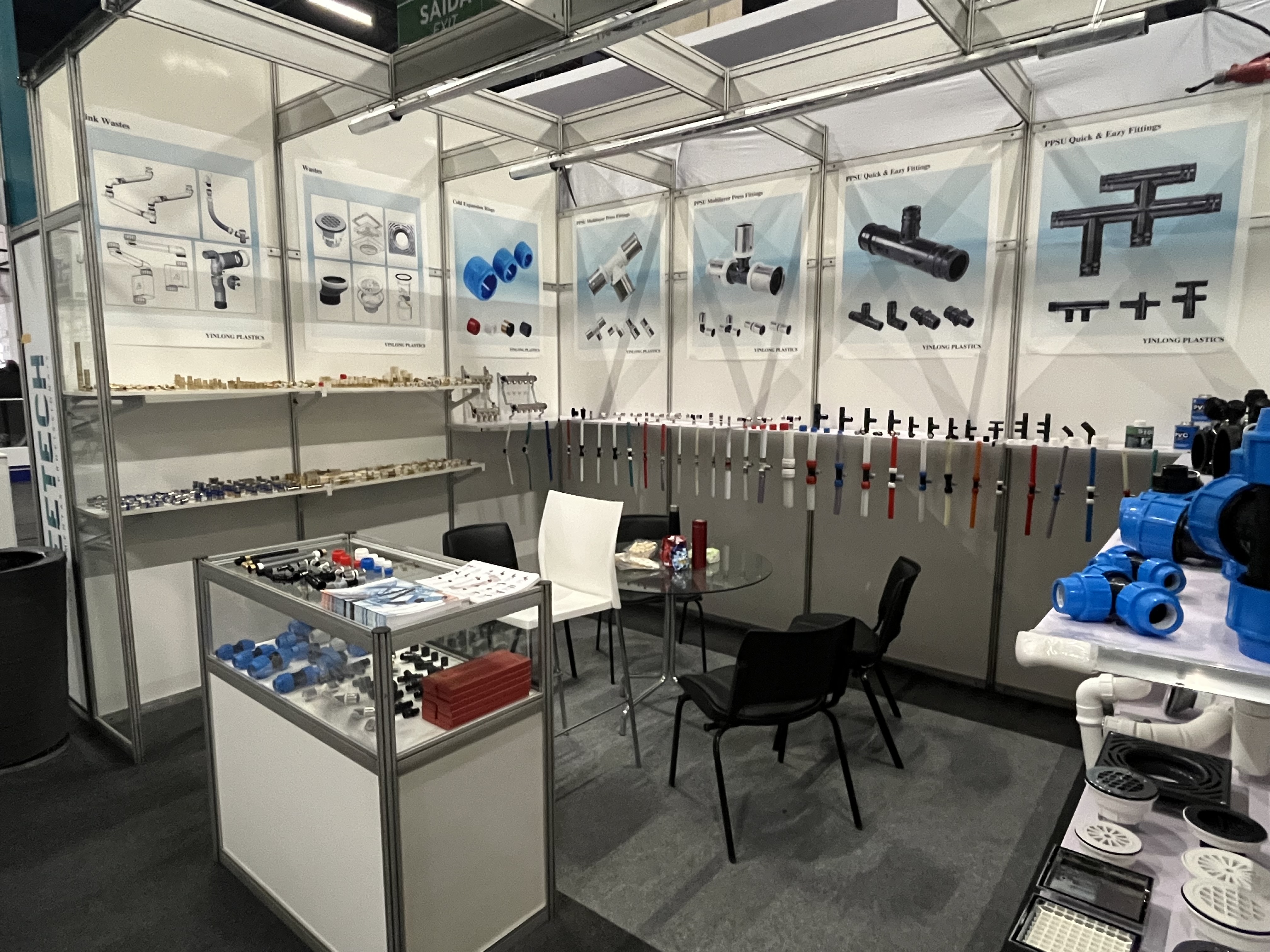 Exhibition booth overview